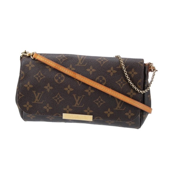 Louis Vuitton Favorite PM Monogram Cross Body Shoulder Bag Purse - AUTHENTIC!! - Picture 1 of 5